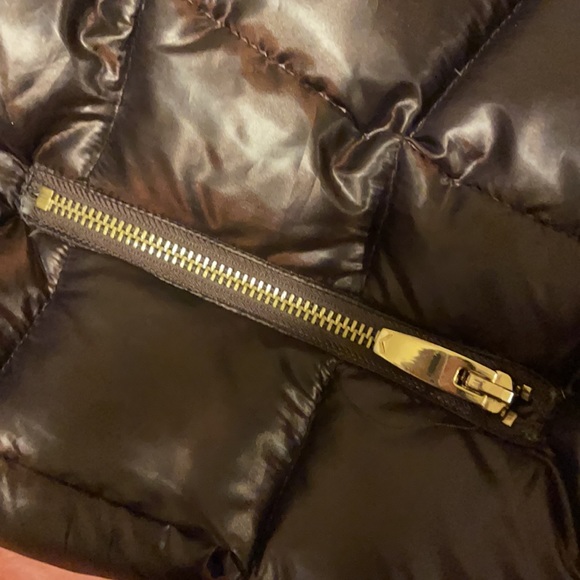 VIA SPIGA WOMENS BROWN DOWN HOODED COAT - Picture 10 of 11